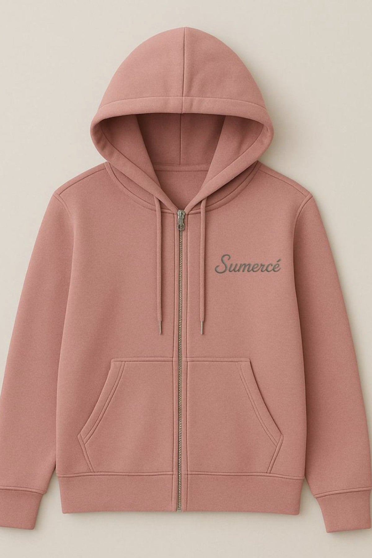 Hoodie con cierre