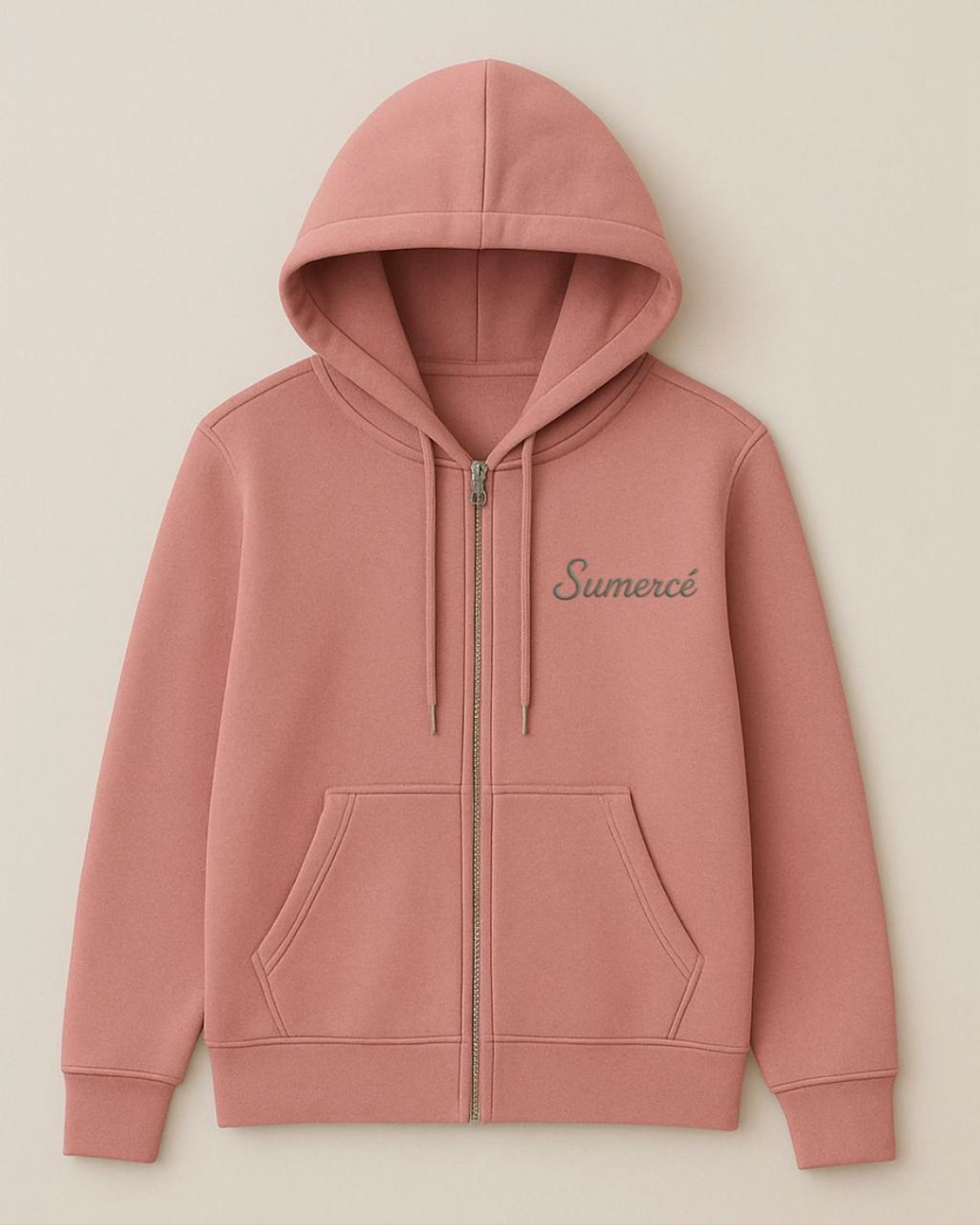 Hoodie con cierre