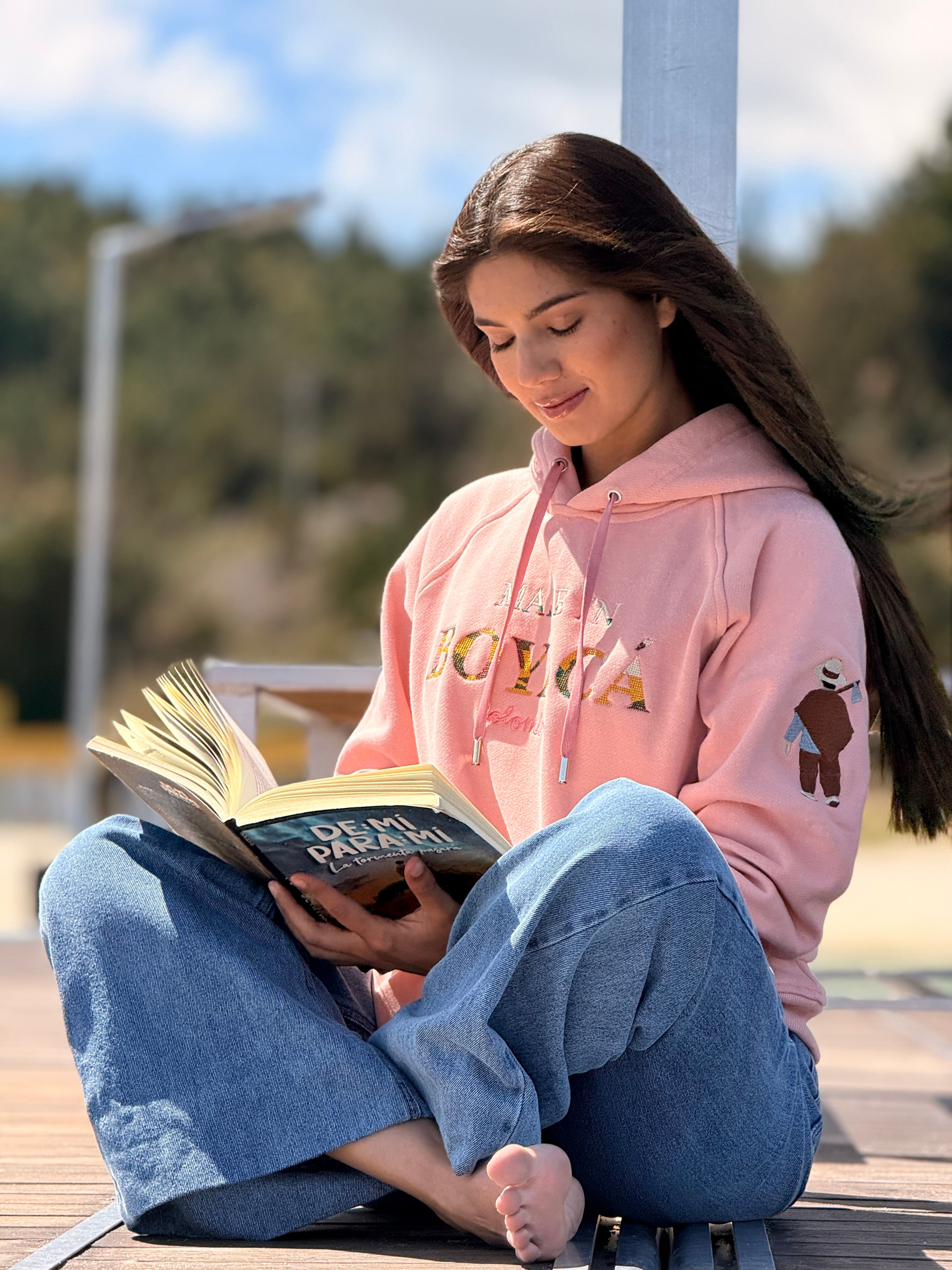 Hoodie Made in Boyacá Rosa