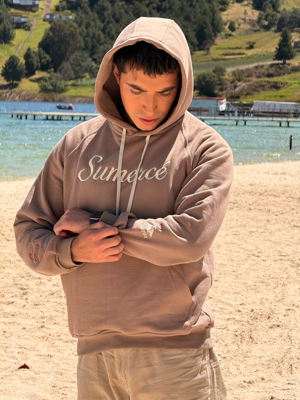 Hoodie Sumercé Café con Panela